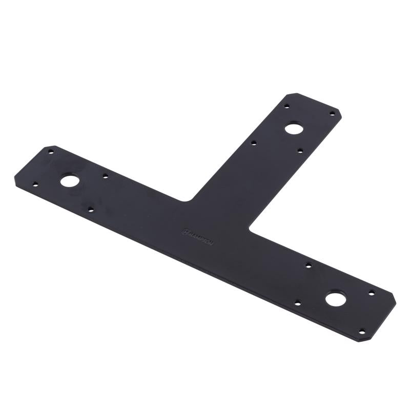 T-PLATE STL BLK 12X8"