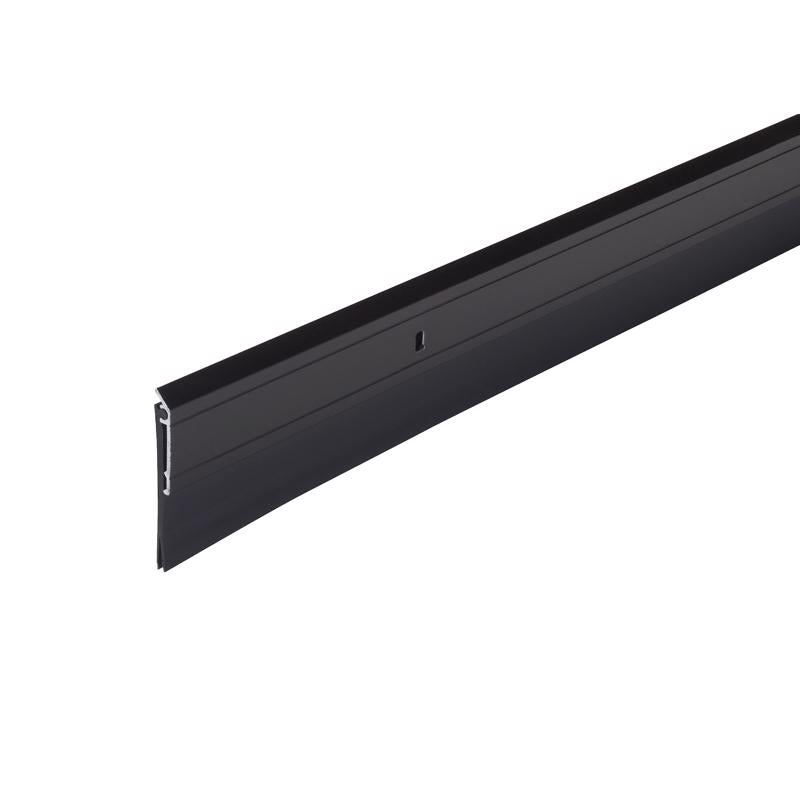 M-D Building Products Black Aluminum/Vinyl Sweep For Doors 36 in. L X 0.25 in.