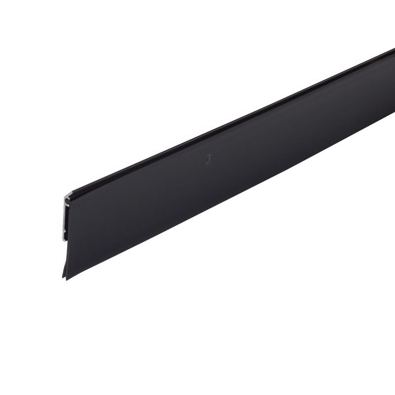 M-D Building Products Black Aluminum/Vinyl Sweep For Doors 36 in. L X 0.25 in.