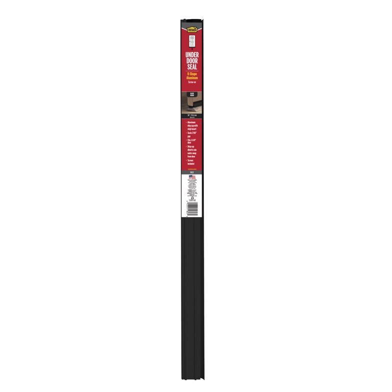 DOOR BOTTOM BLACK 1.75"