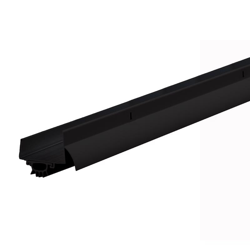 M-D Building Products Black Aluminum Door Bottom For Doors 36 in. L X 1.75 in.