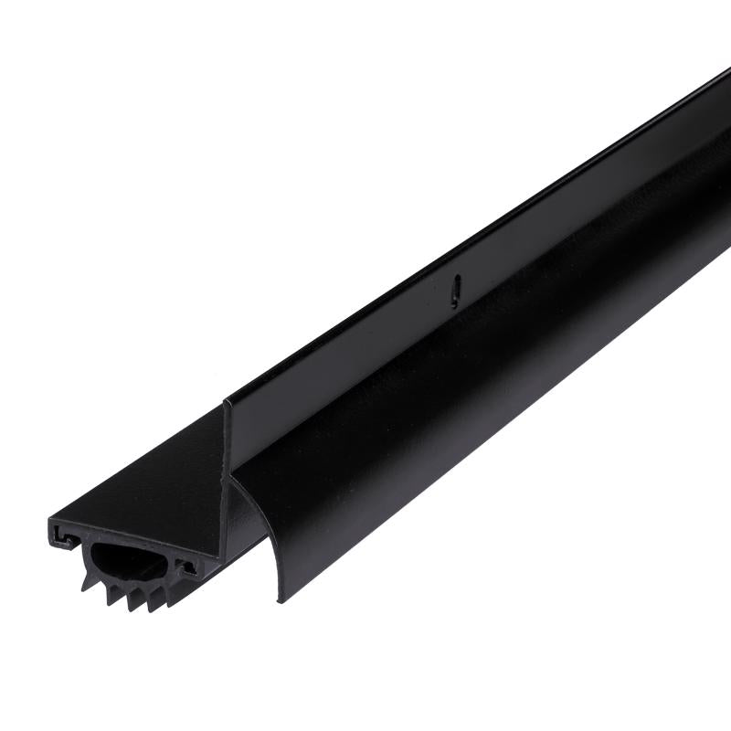 M-D Building Products Black Aluminum Door Bottom For Doors 36 in. L X 1.25 in.