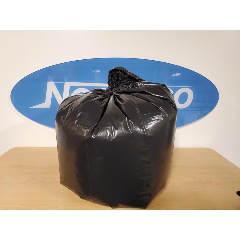 Noramco 45 gal Trash Can Liners Handle Tie 150 pk