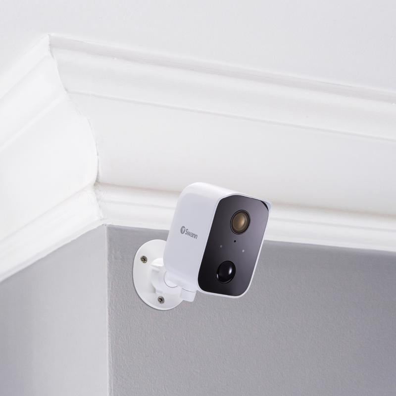 Swann CoreCam Battery Powered Indoor and Outdoor Smart-Enabled Security Camera