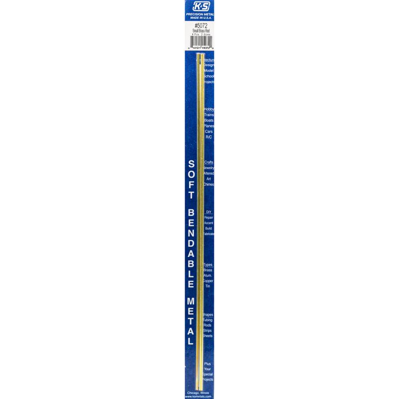 BRASS ROD HBS/MDL BD 12"