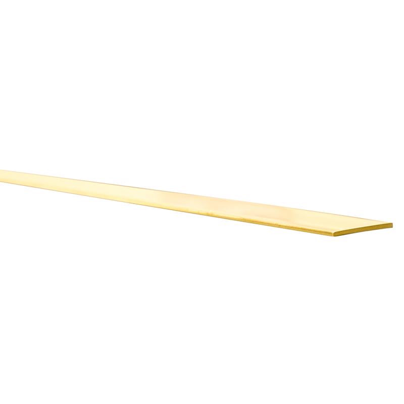 METAL STRIP BRASS 2"