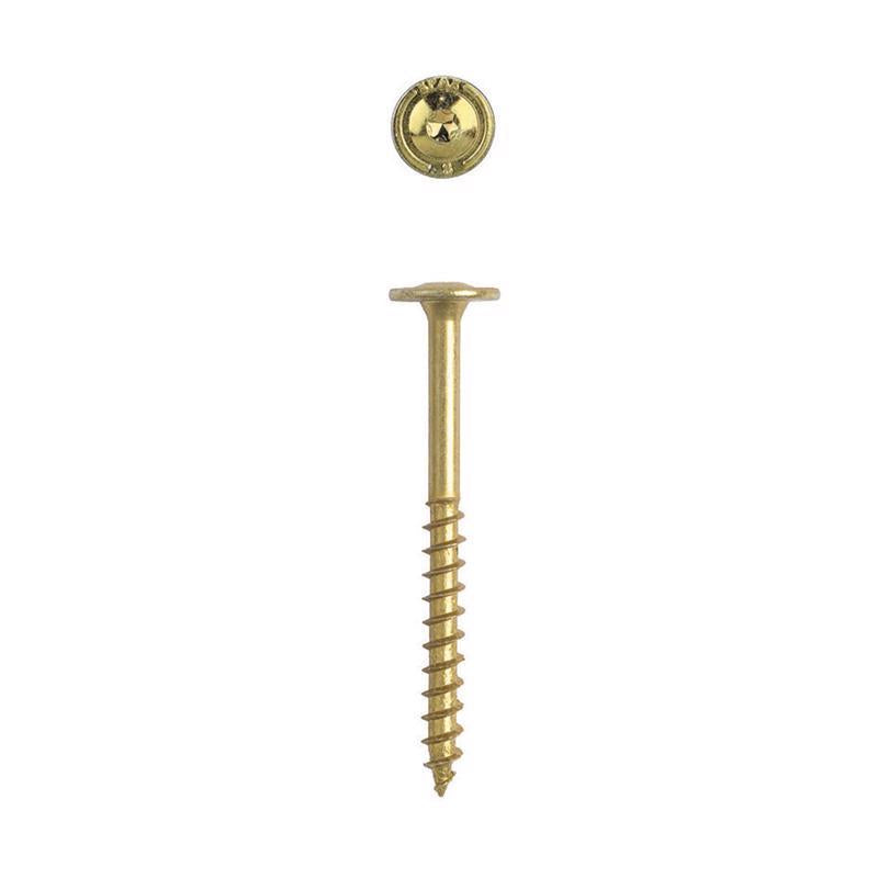 SPAX PowerLags 1/4 in. in. X 3 in. L T-30 Washer Head Construction Screws 12 pk