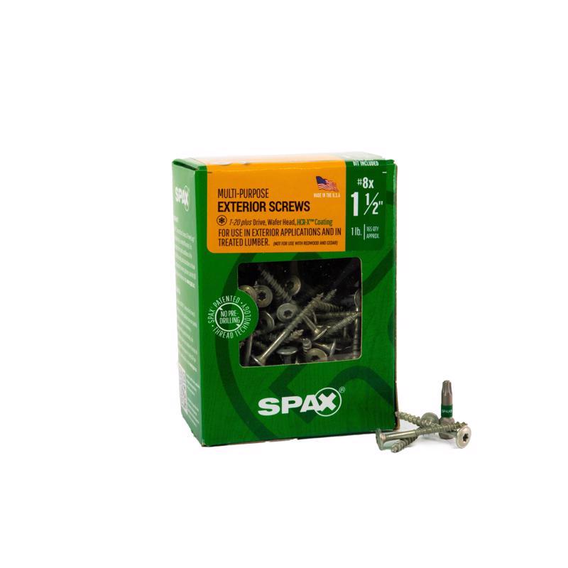 CONSTR SCREW #8X1-1/2"