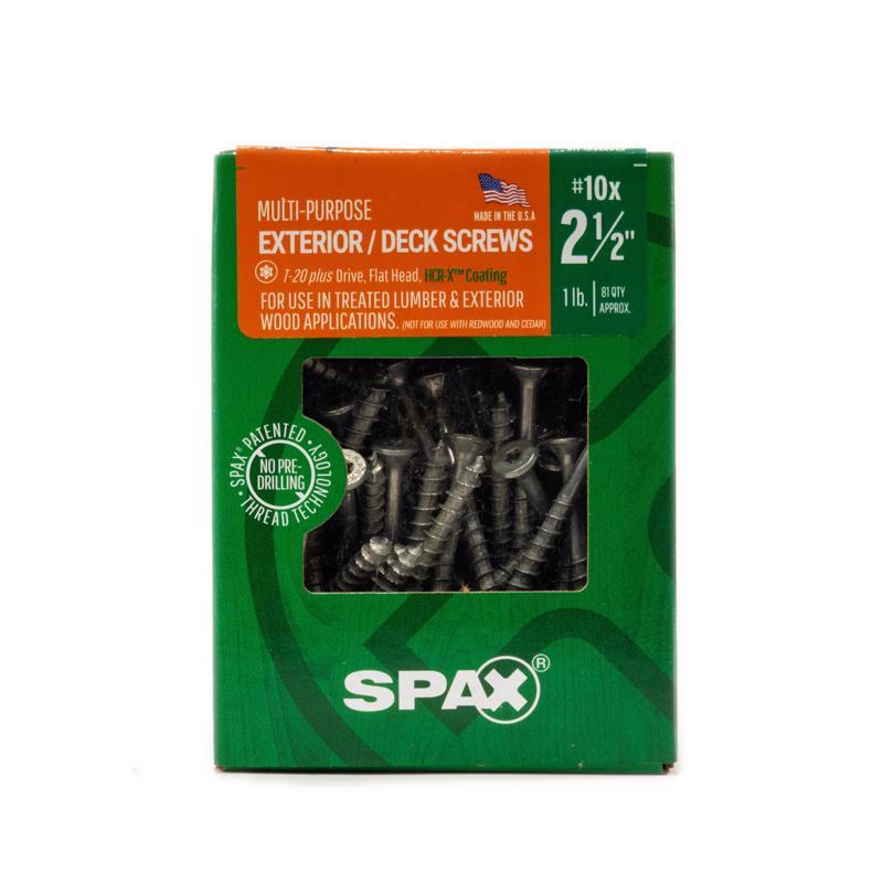 DECK SCRW#10X2-1/2" 1LB