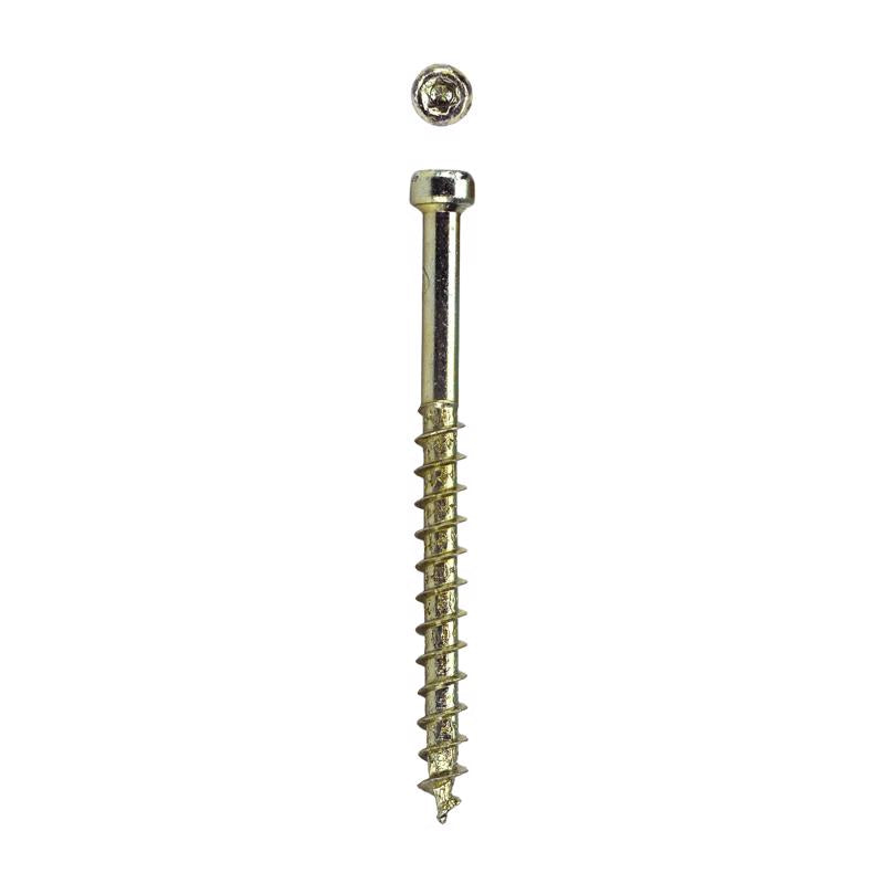 SPAX PowerTrim No. 8 in. X 2 in. L Star Round Head Trim Screws 100 pk