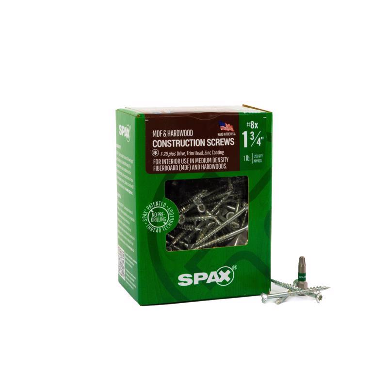 CONSTRUTN SCRW #8X1-3/4"