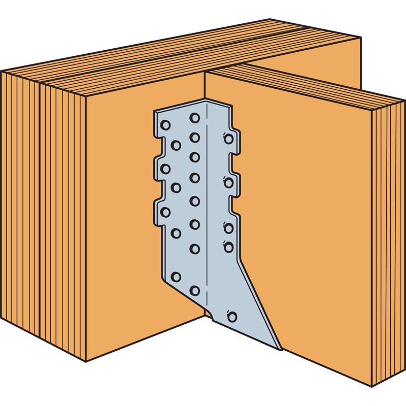 Simpson Strong-Tie 8.87 in. H X 1.8 in. W 16 Ga. Steel Joist Hanger