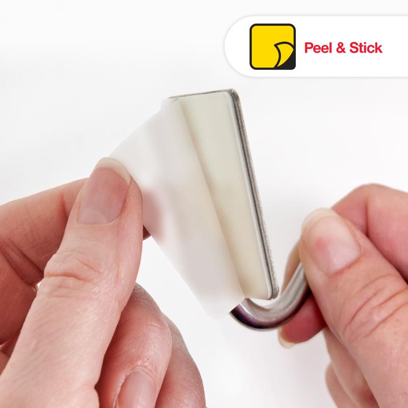 Wrap-It Handy Hook 1.75 in. L Silver Stainless Steel Hook 2 pk