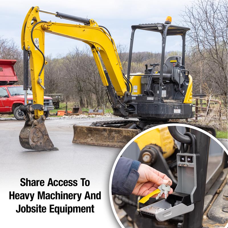 Master lock 5.4 in. H X 3 in. W X 5 in. L Metal 4-Digit Combination Lock Box