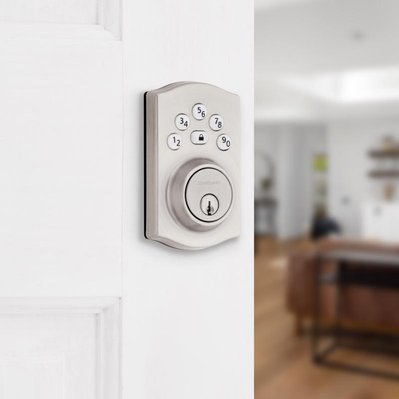 Kwikset Satin Nickel Metal Electronic Keypad Entry Lock
