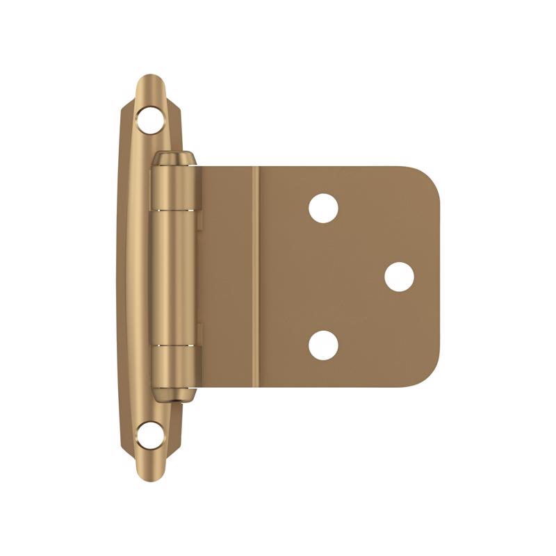 INSET HINGE CHMP BRZ 2PK