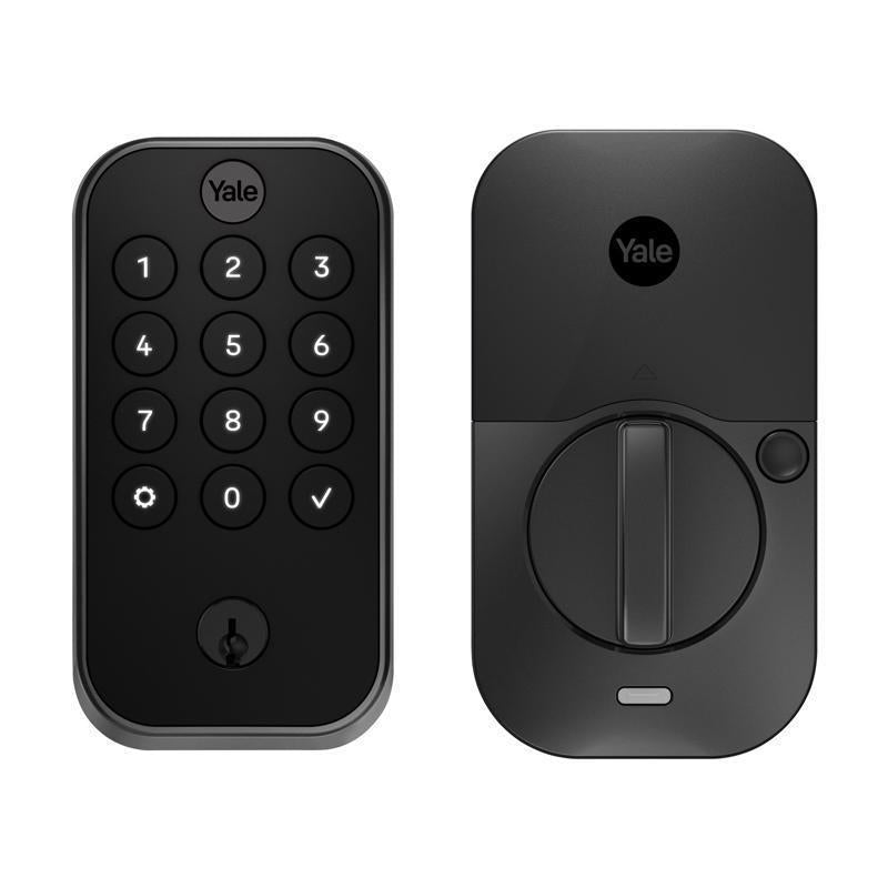 Yale Assure Lock 2 Matte Black Zinc Electronic Keypad Entry Lock