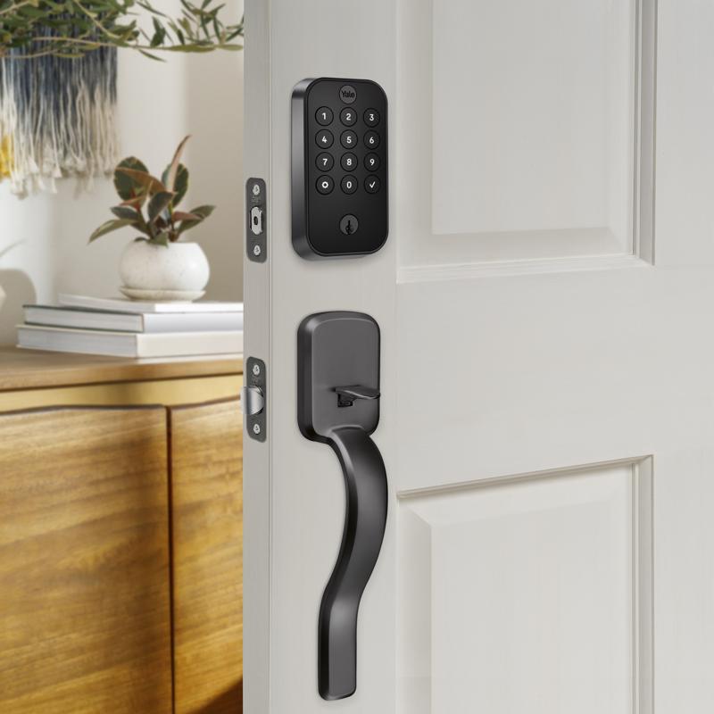 Yale Assure Lock 2 Matte Black Zinc Electronic Keypad Entry Lock
