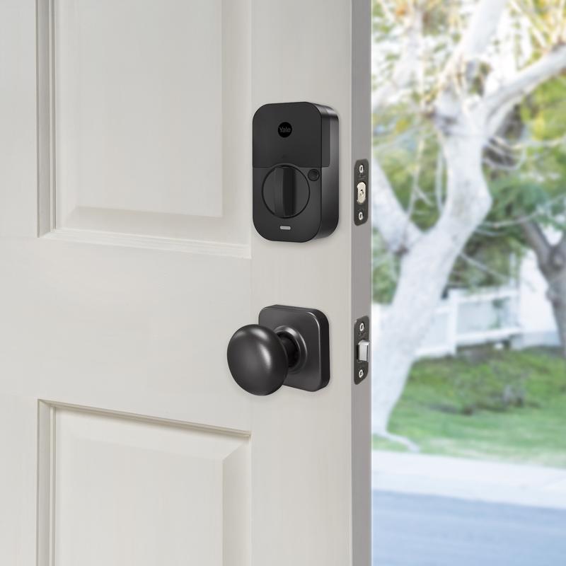 Yale Assure Lock 2 Matte Black Zinc Electronic Keypad Entry Lock