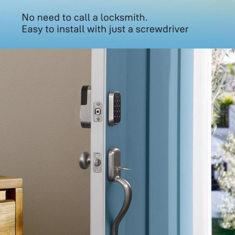 Yale Assure Lock 2 Satin Nickel Metal Bluetooth Keypad Entry Smart Lock