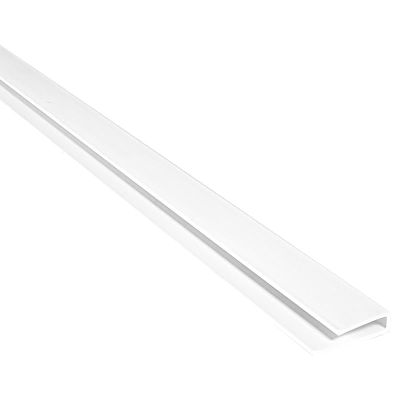 CAP MLDNG WH 1X.25X96"