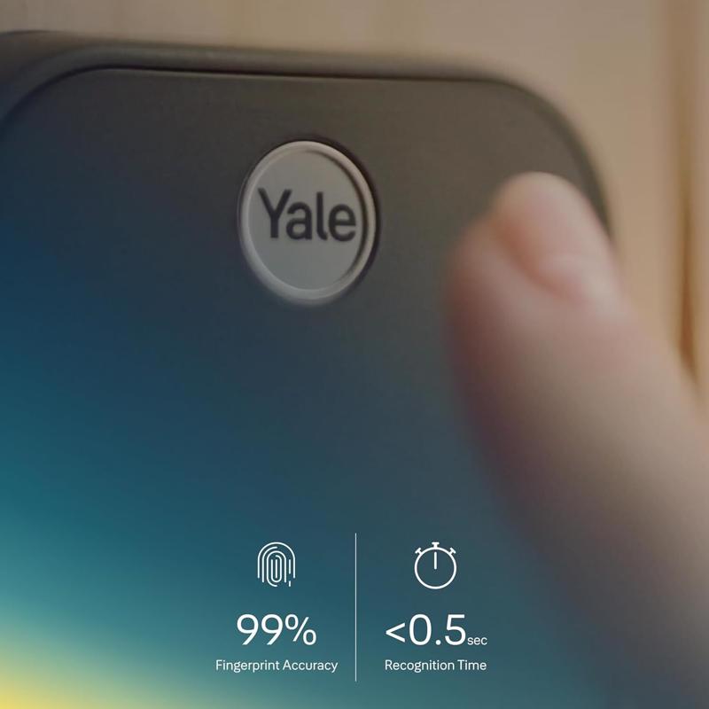 Yale Assure Lock 2 Matte Black Metal Wi-Fi Keypad Smart Lock