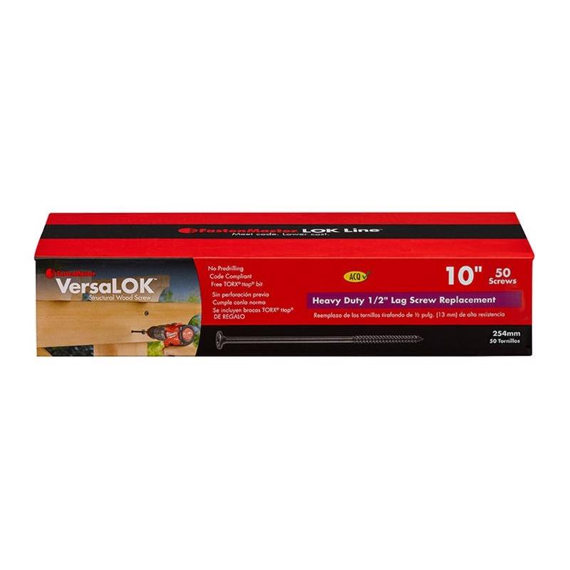 STRCTRL WD SCRW 10" 50PK