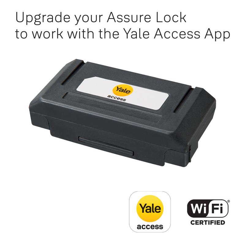 Yale Matte Black Bi-Metal Wi-Fi Smart Module
