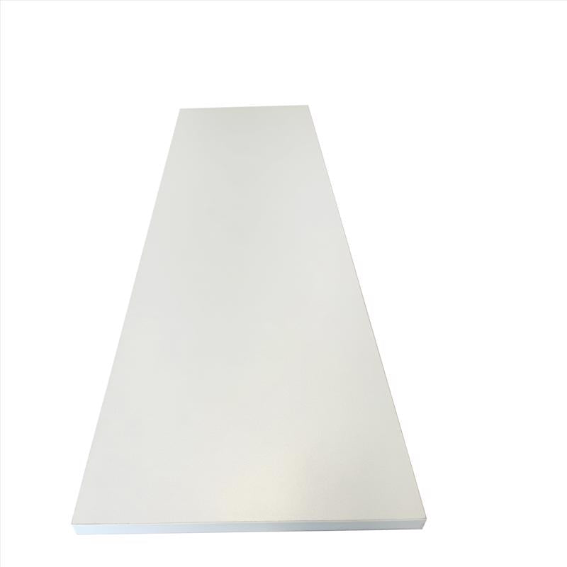 SHLF BRD WOOD WHT 10X36"
