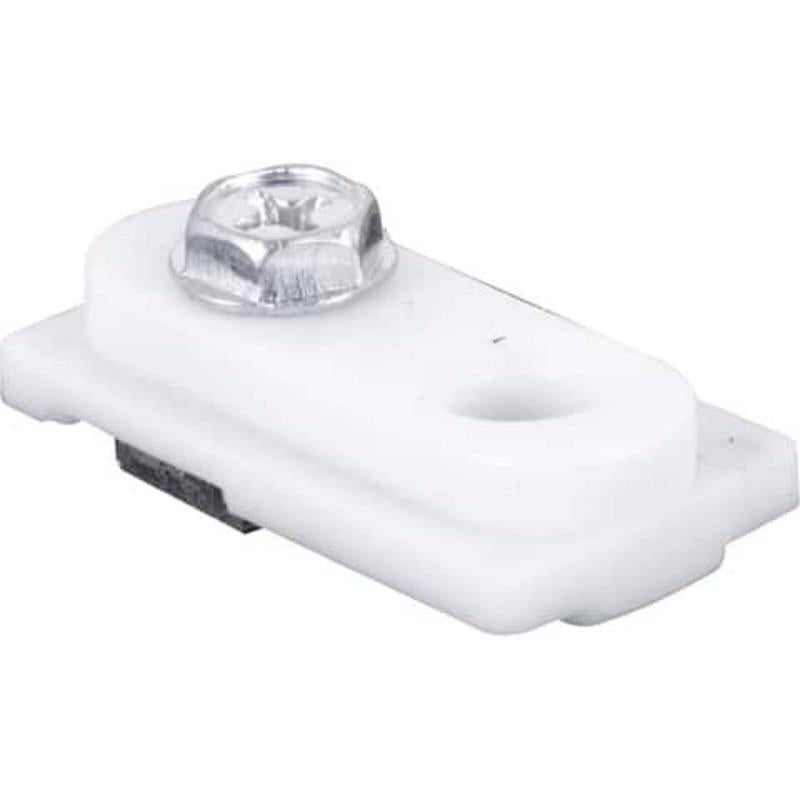 BRACKET TOP NYLN WHT 2PC