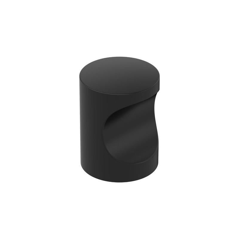 CBNT KNOB MTT BLK 11/16"