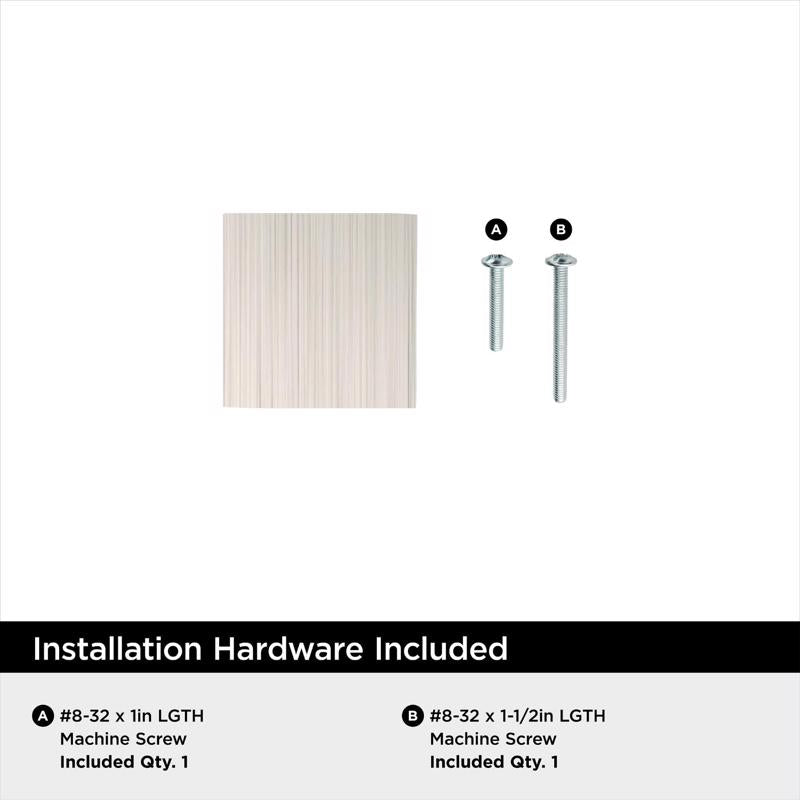 Amerock Whistle Contemporary Round Cabinet Knob 11/16 in. D 0.93 in. Satin Nickel 1 pk