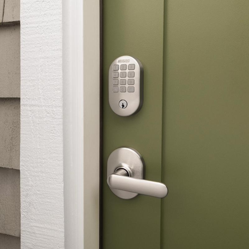 Schlage Arrive Satin Nickel Steel Wi-Fi Deadbolt