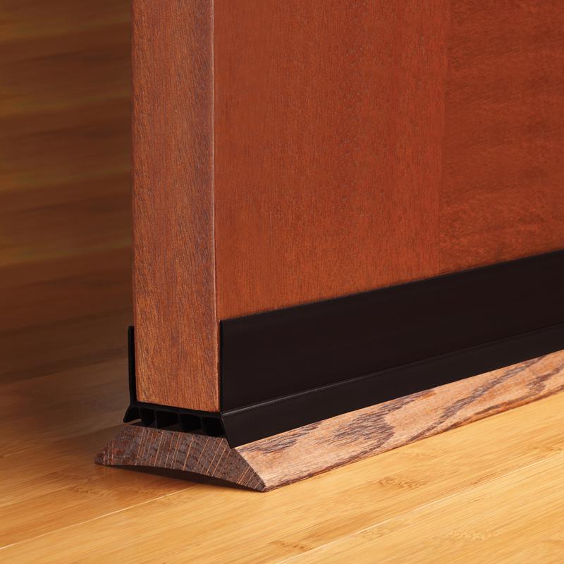 M-D Building Products Black Vinyl Under Door Seal For Doors 36 in. L X 1.75 in.