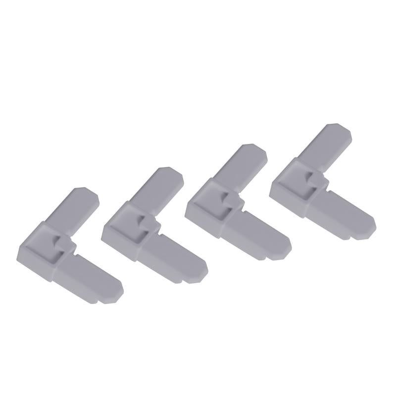 M-D Building Products White Plastic Frame Corners 7/16 in. H 100 pk
