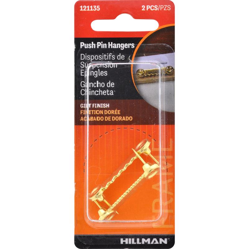 PUSH IN SELF LEVELR GILT
