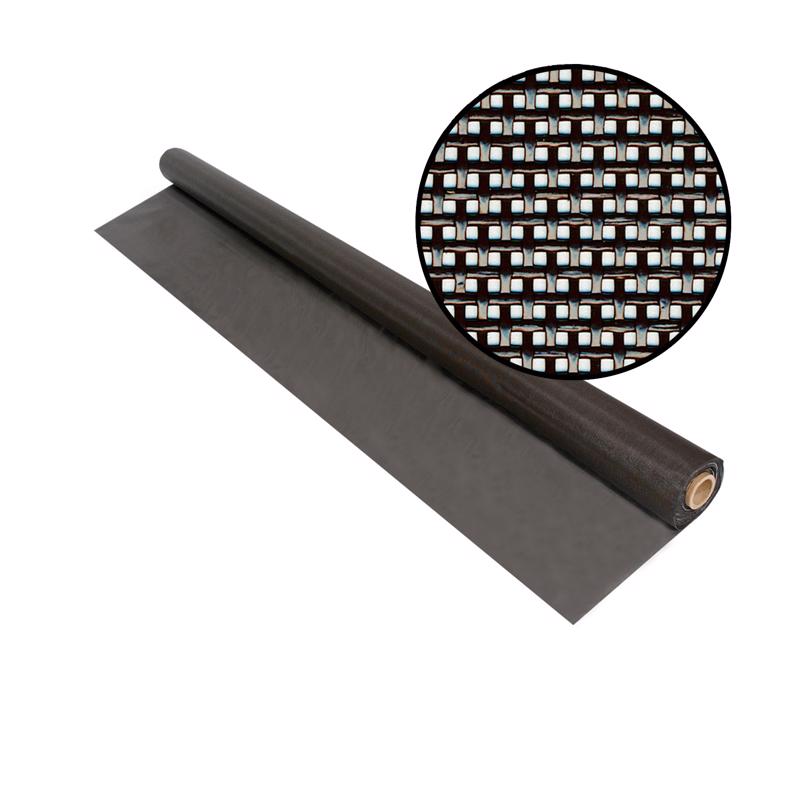 Phifer SunTex 36 in. W X 84 in. L Black Polyester Sun Screen Cloth
