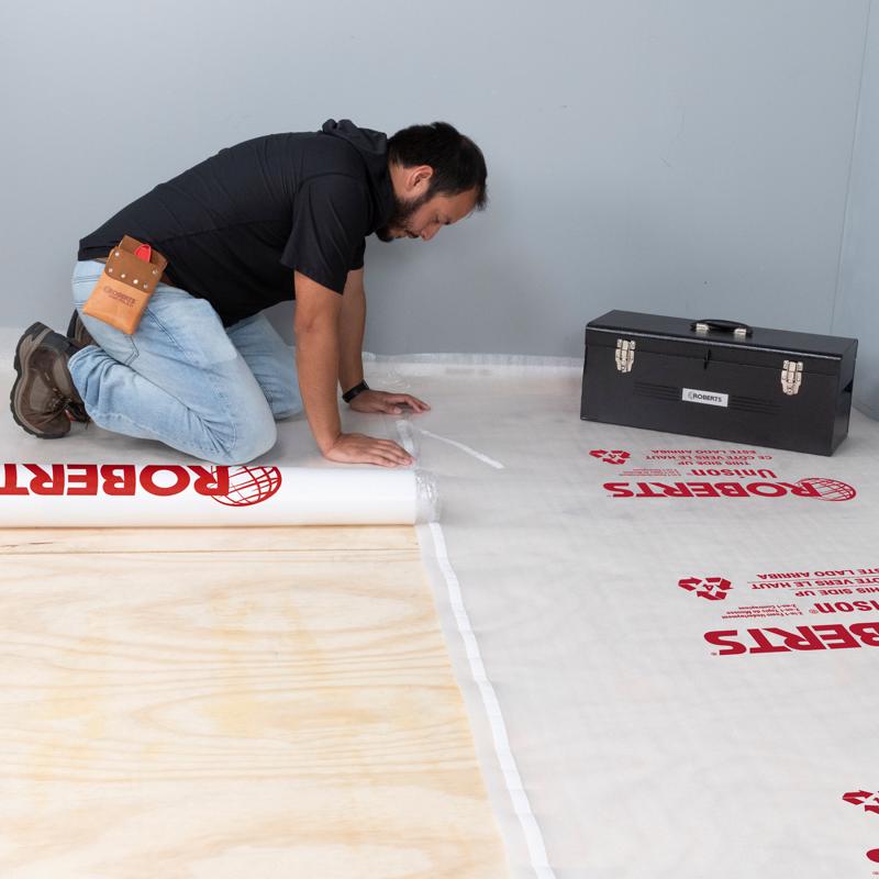 Roberts 49 in. H X 48 in. W X 300 in. L Polyethylene Underlayment 1 pk