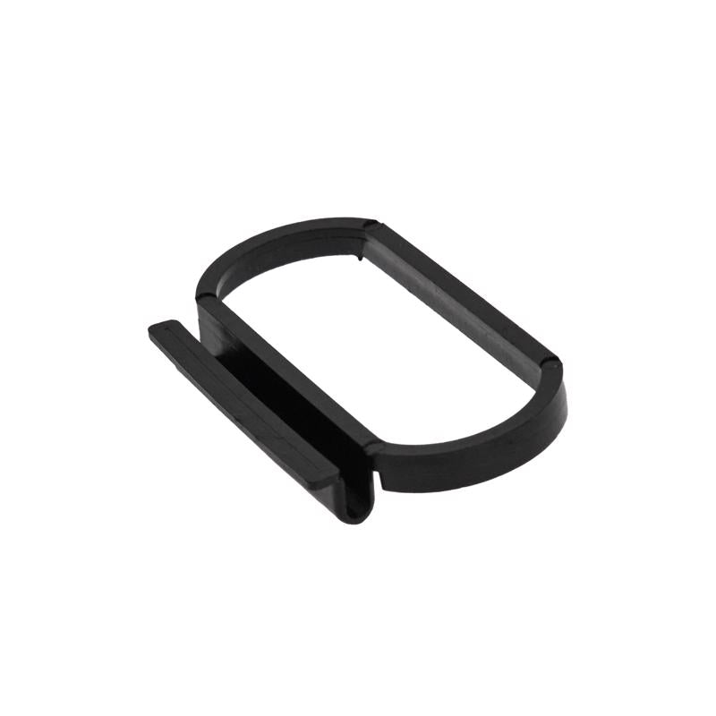 M-D Building Products Black Plastic 1-7/8 in. W X 3/4 in. L Pull Tab with Corner Springs 1 pk