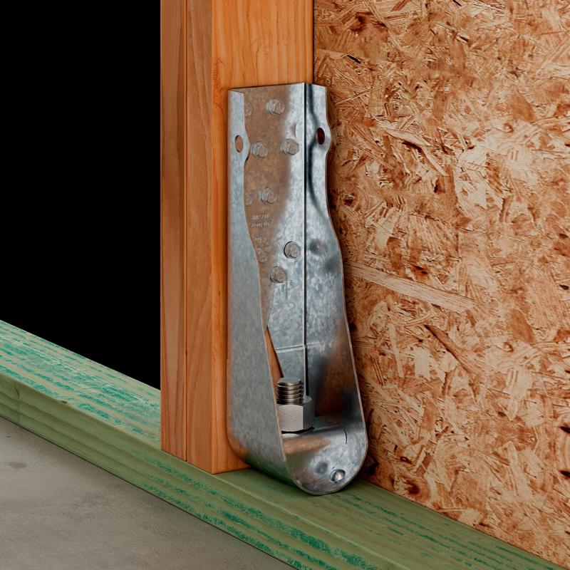 Simpson Strong-Tie 11.31 in. H X 2.87 in. W Galvanized Steel Holdown