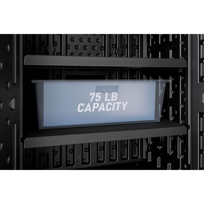 Suncast Cabinet 36 in. H X 30 in. W X 20.25 in. D Black Resin 2-Door Cabinet