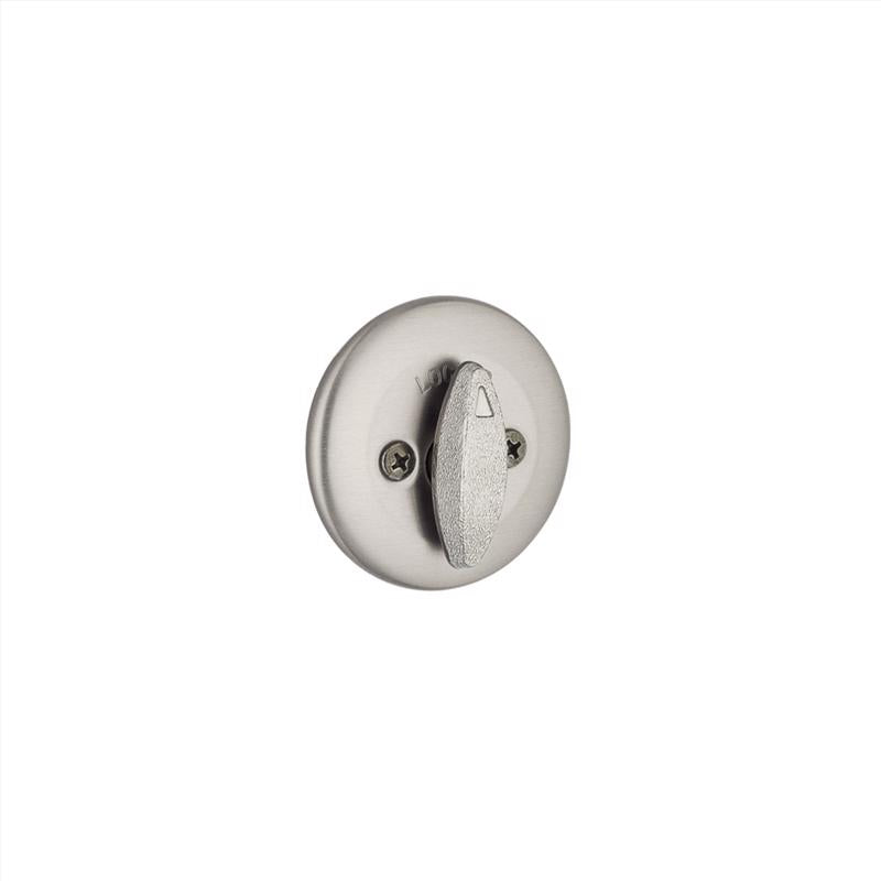Kwikset Satin Nickel Metal Single Cylinder Deadbolt