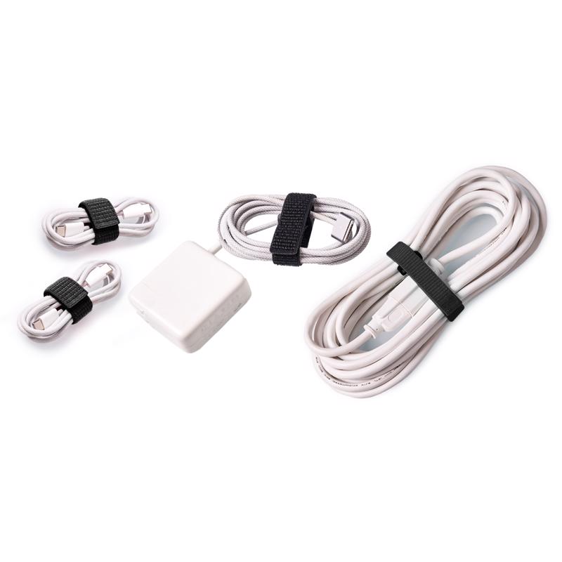 Wrap-It 0.5 in. L Black Nylon Cinch Strap