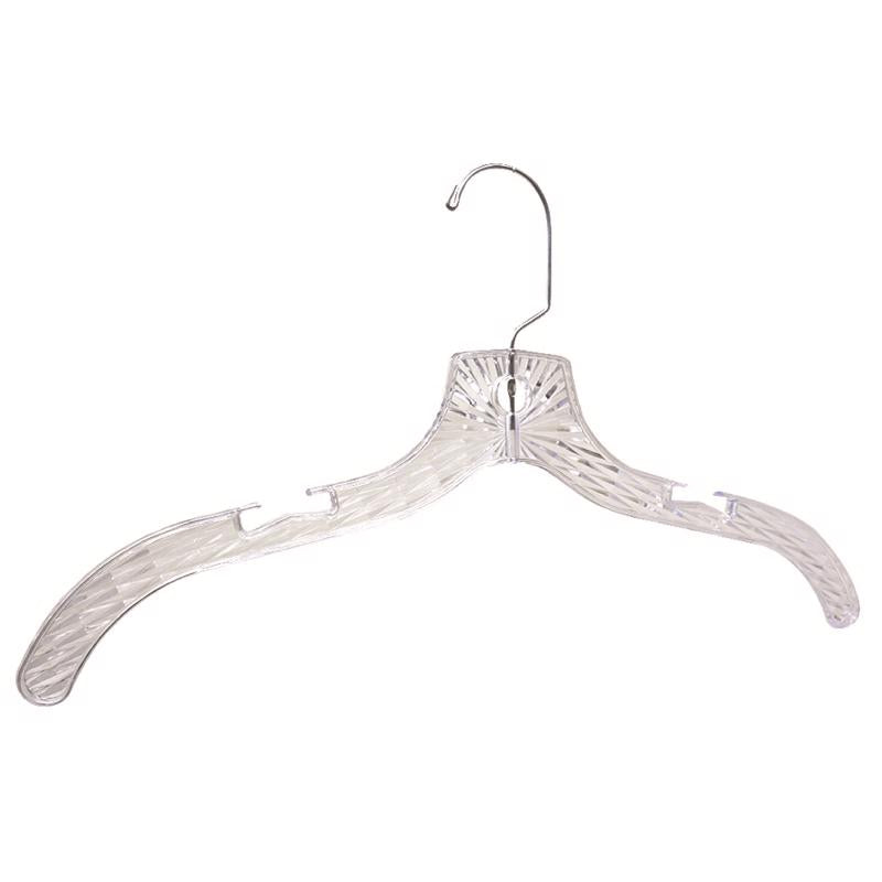 ClosetSelect Cyrstal Clear Dress Hanger 4 pk