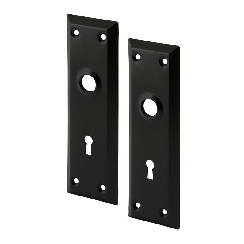 Prime-Line Black Metal Deadbolt Thick Door Kit 1 pc