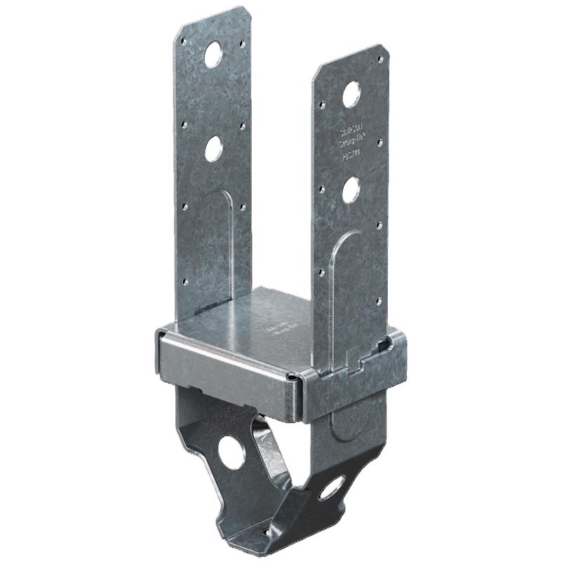 Simpson Strong-Tie 6.25 in. H X 3.56 in. W 12 Ga. Galvanized Steel Post Base