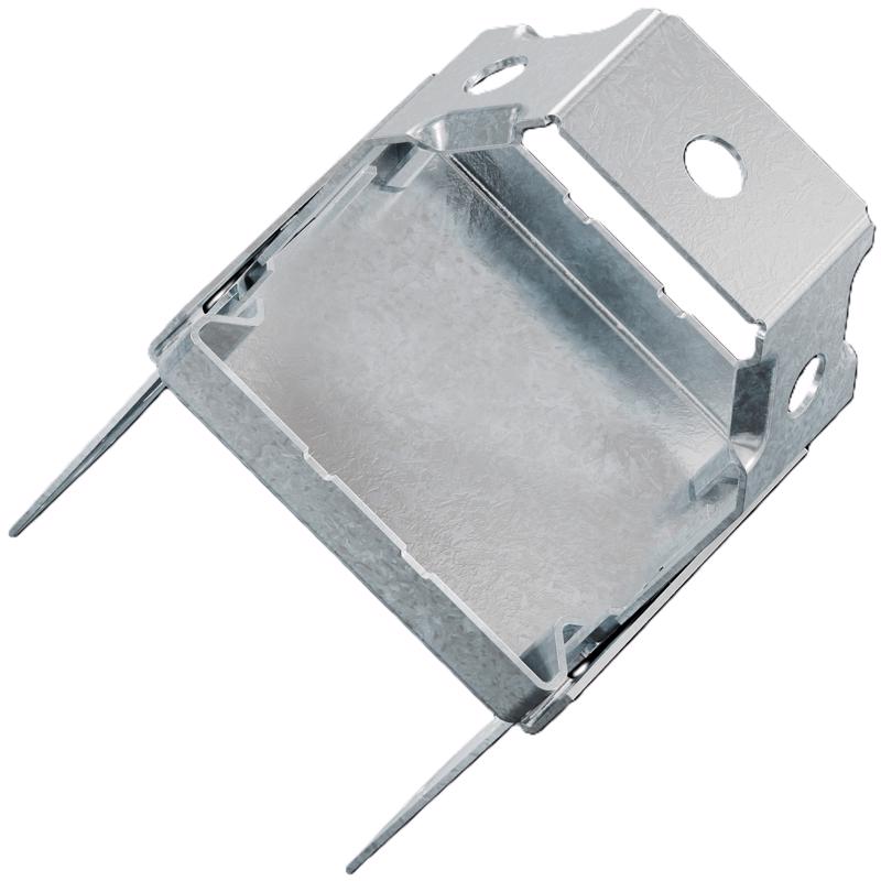 Simpson Strong-Tie 6.25 in. H X 3.56 in. W 12 Ga. Galvanized Steel Post Base