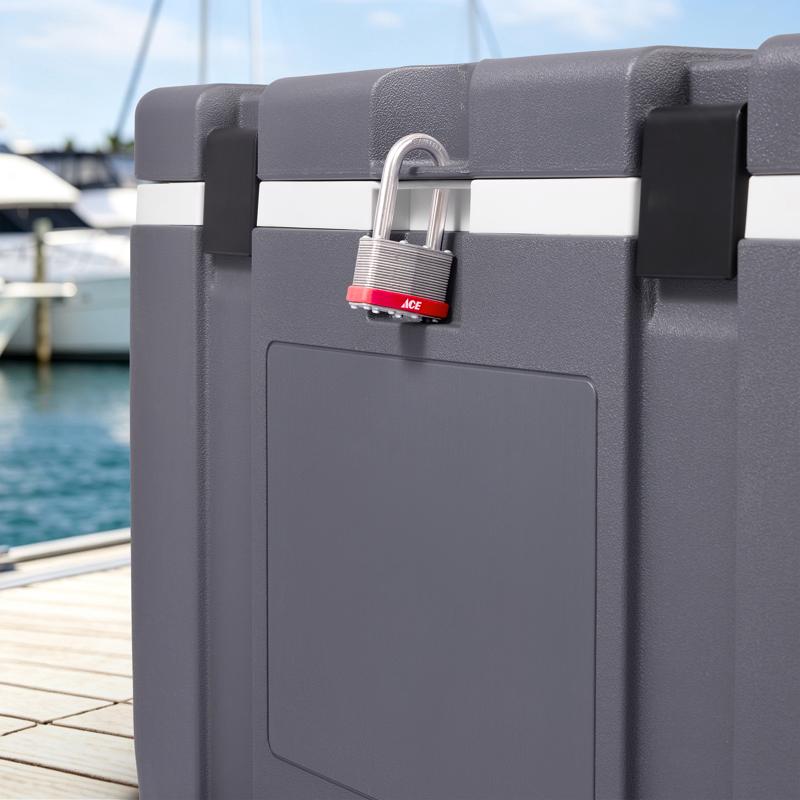 Ace 1-5/16 in. H X 1-3/4 in. W X 1-1/16 in. L Stainless Steel 4-Pin Tumbler Weather-Resistant Padloc