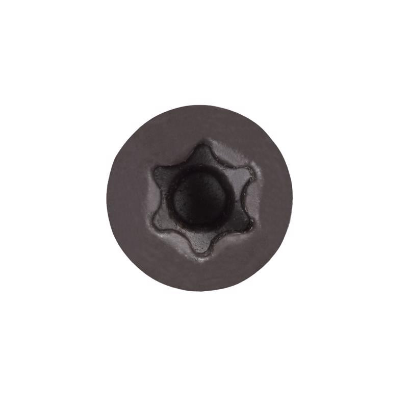FastenMaster TrapEase No. 8 each X 2-1/2 in. L Dark Brown Torx Ttap Button Head Composite Deck Screw