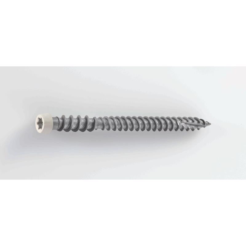 FastenMaster TrapEase No. 8 each X 2-1/2 in. L Warm Gray Torx Ttap Button Head Composite Deck Screws